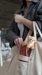 MINI.ME Plush Charm | Shiba Inu in RED