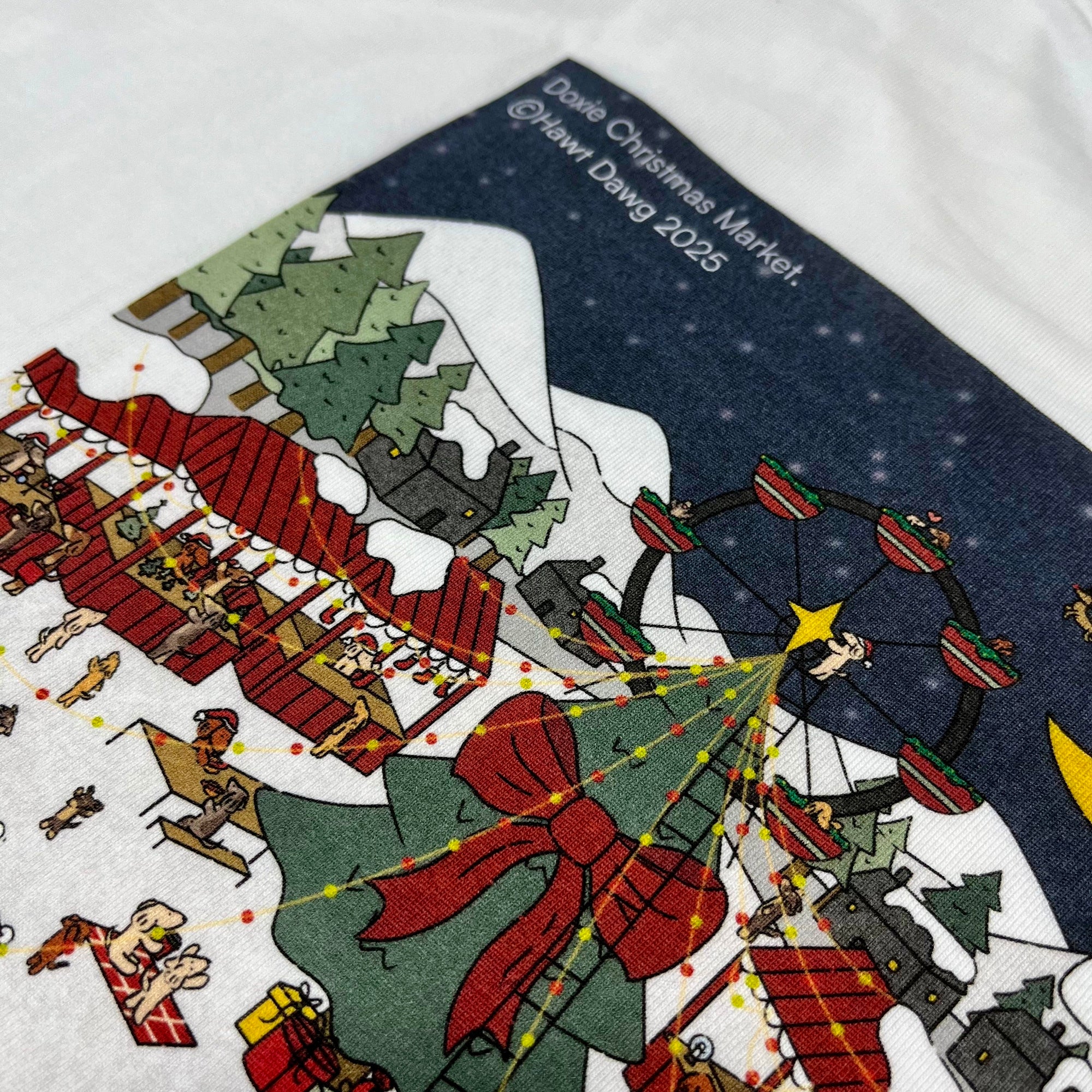 Doxie Christmas Market Tee