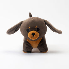 Load image into Gallery viewer, MINI.ME Plush Pal | Dachshund in BLACK &amp; TAN
