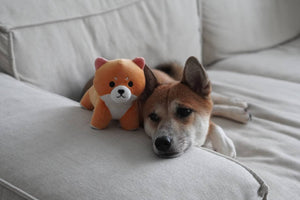 MINI.ME Plush Pal | Shiba Inu in RED