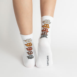 'Doxie Pretzel' Socks