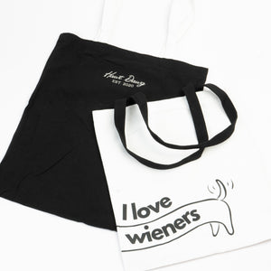 'I Love Wieners' Tote Bag