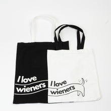 Load image into Gallery viewer, &#39;I Love Wieners&#39; Tote Bag
