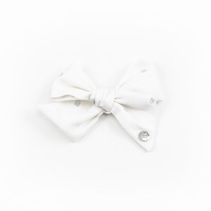 Pinwheel Bow | Pearl