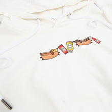 Load image into Gallery viewer, &quot;One Hotdog Please!&quot; Cropped Hoodie

