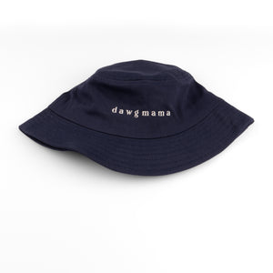 'dawgmama' Bucket Hat - Navy